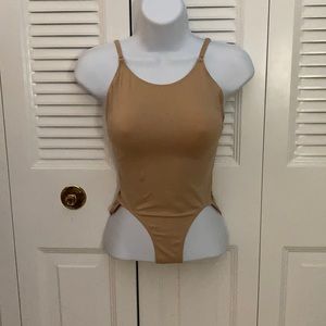 Nude capezio dancer leotard/bodysuit